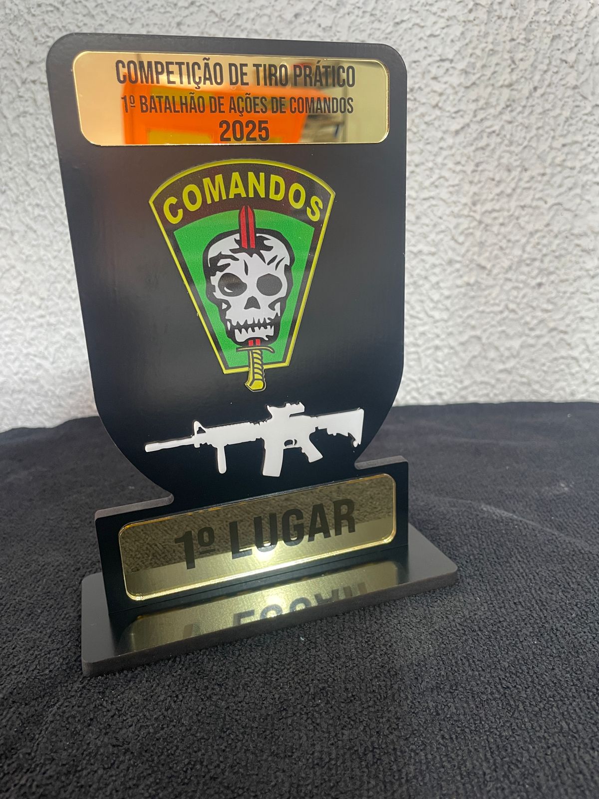 TROFEU SPORT: Estrutura forte em MDF com detalhes de alto relevo em Acrílico - Troféus - Imagem 4